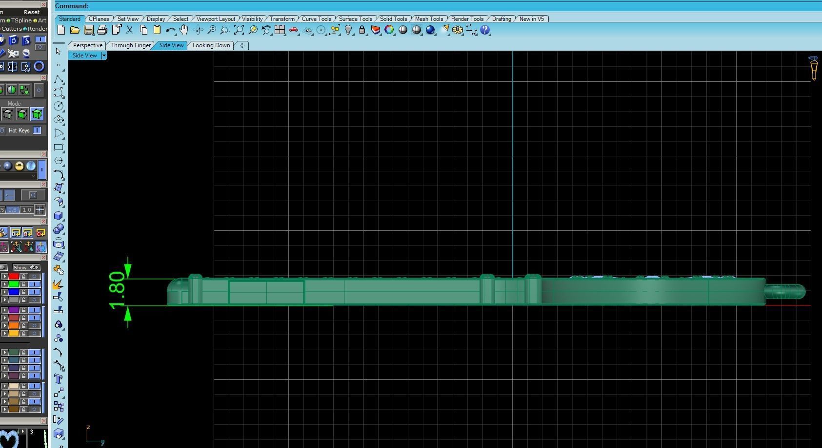 Pendant Keys Style 3D print model_6