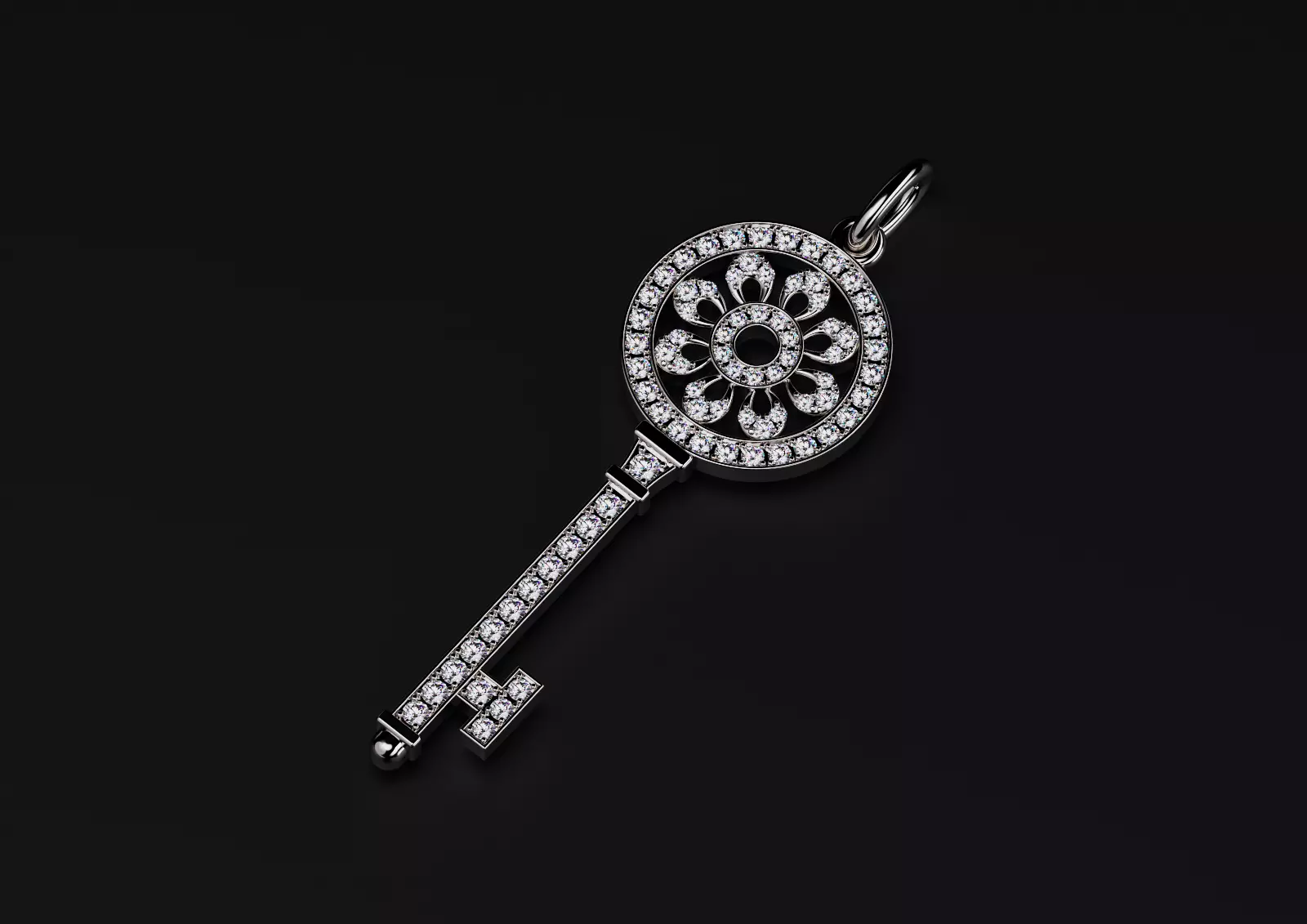 Pendant Keys Style 3D print model_0