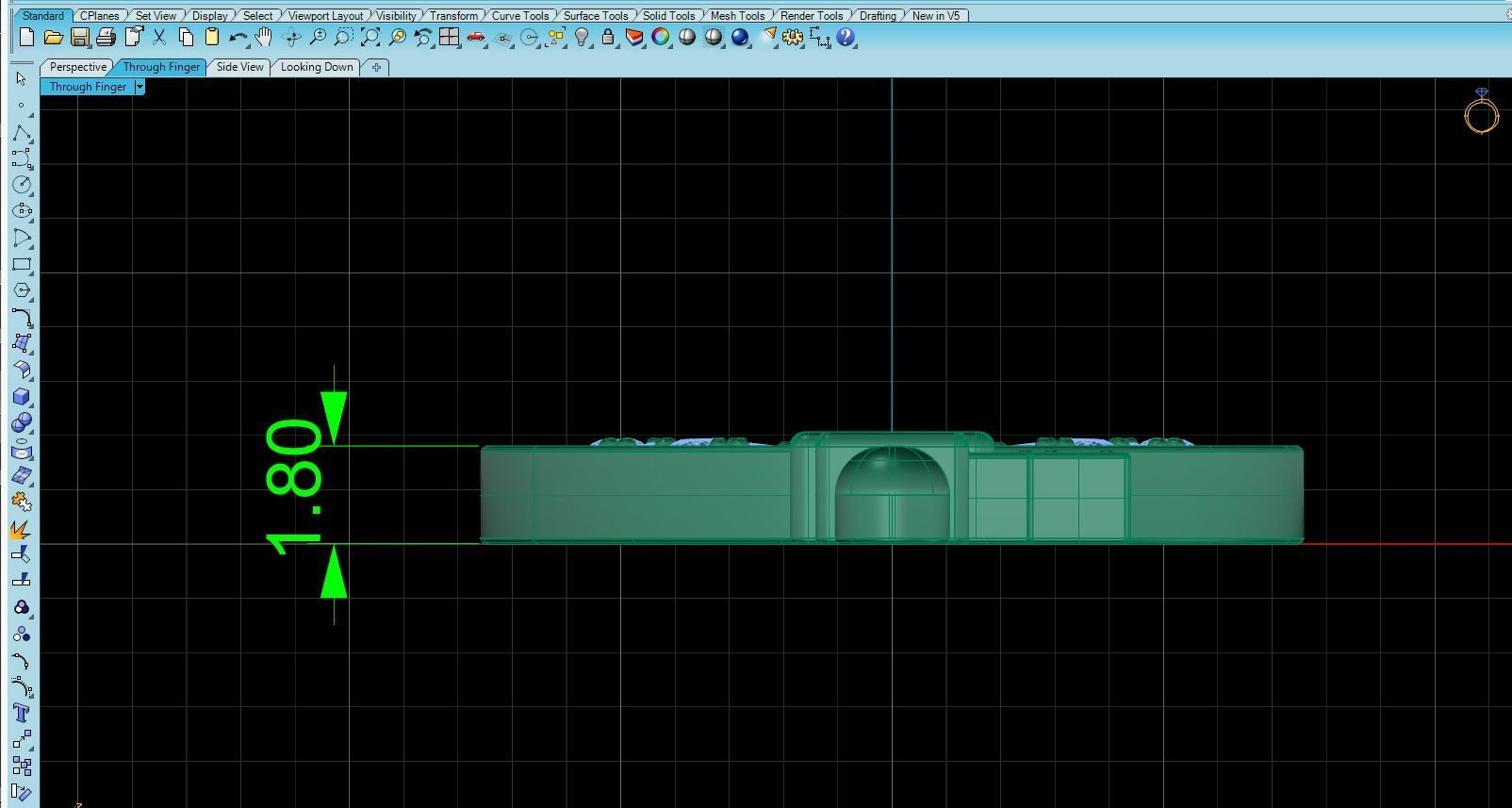 Pendant Keys Style 3D print model_4