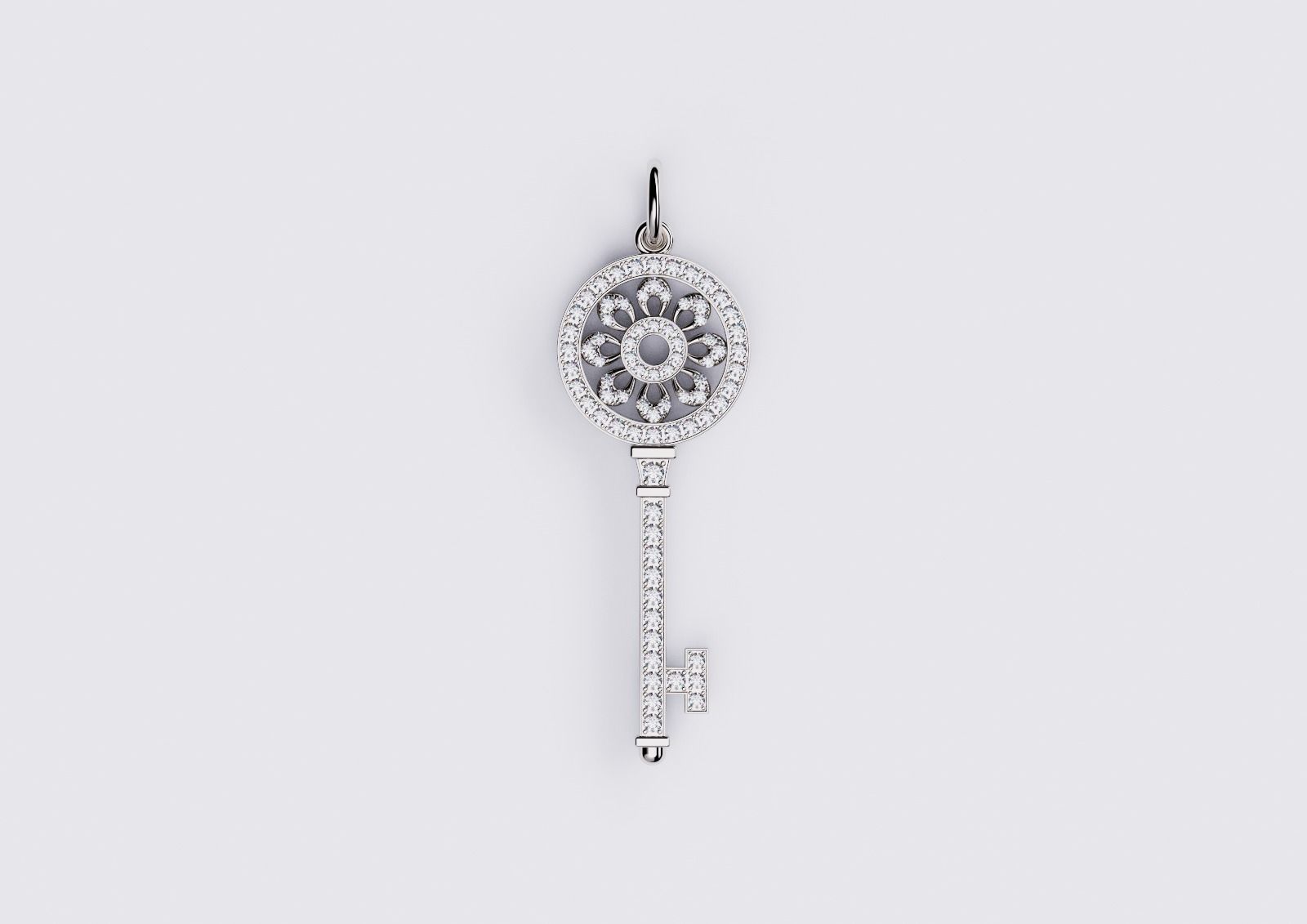 Pendant Keys Style 3D print model_2