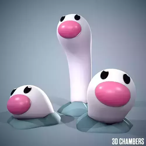 Wiglett STL - POKEMON SCARLET POKEMON VIOLET 