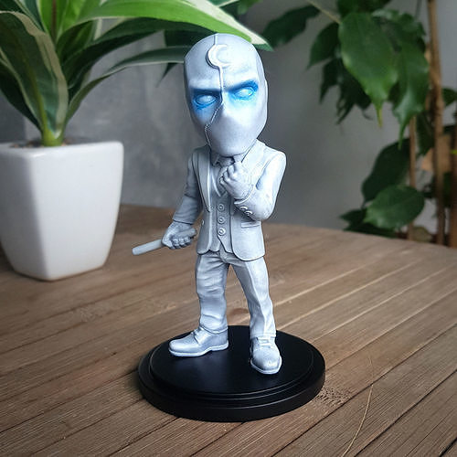 Mr Knight - stylized 3D print model