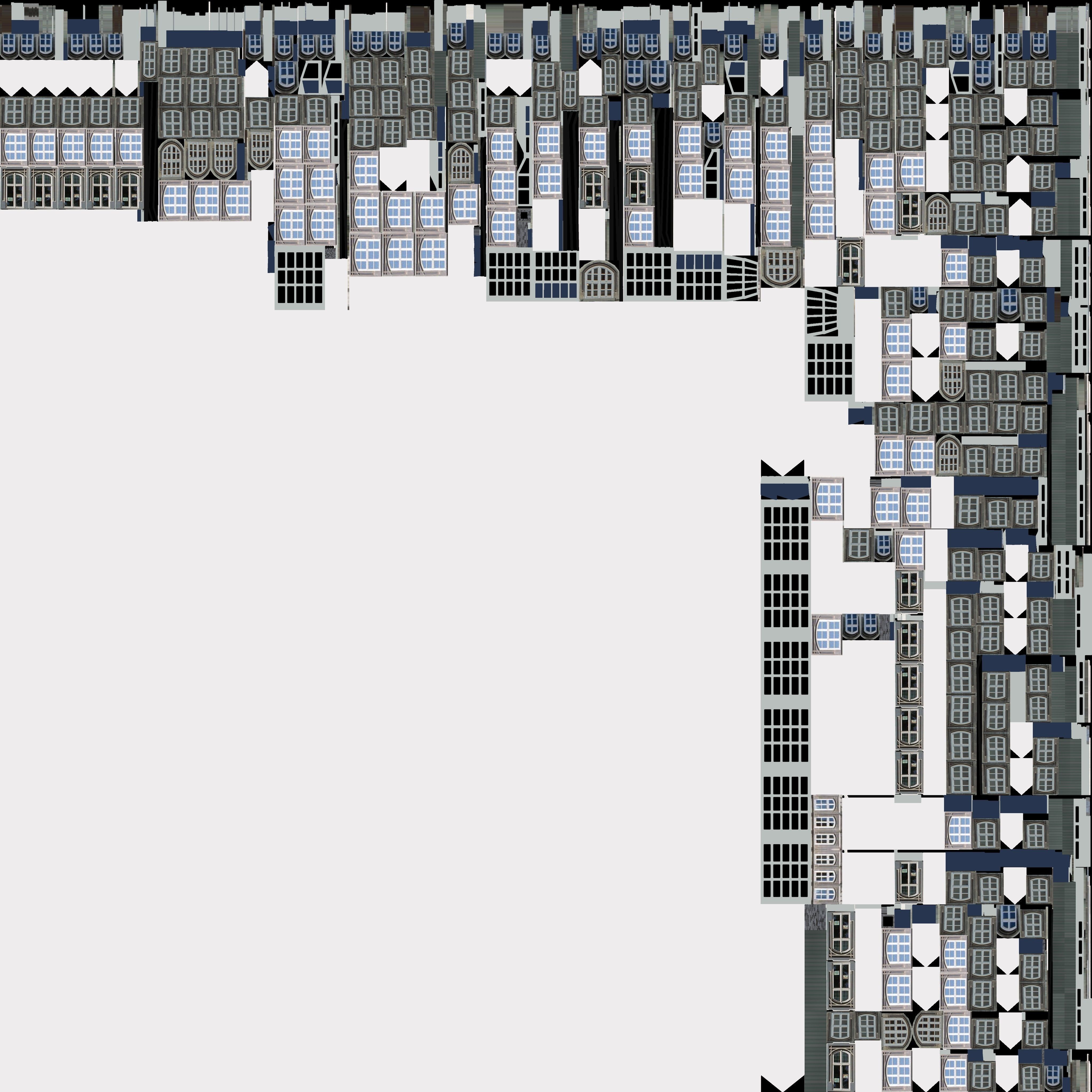 Castle building collection pack 3D model_31