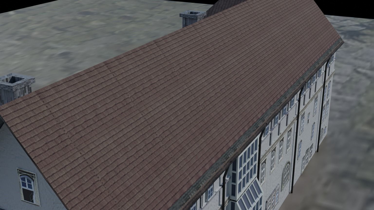 Castle building collection pack 3D model_14