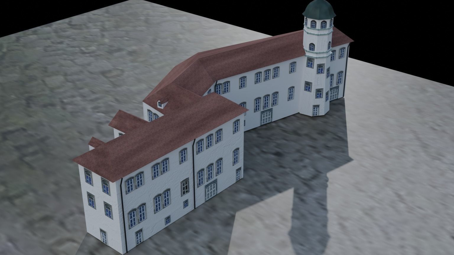 Castle building collection pack 3D model_25