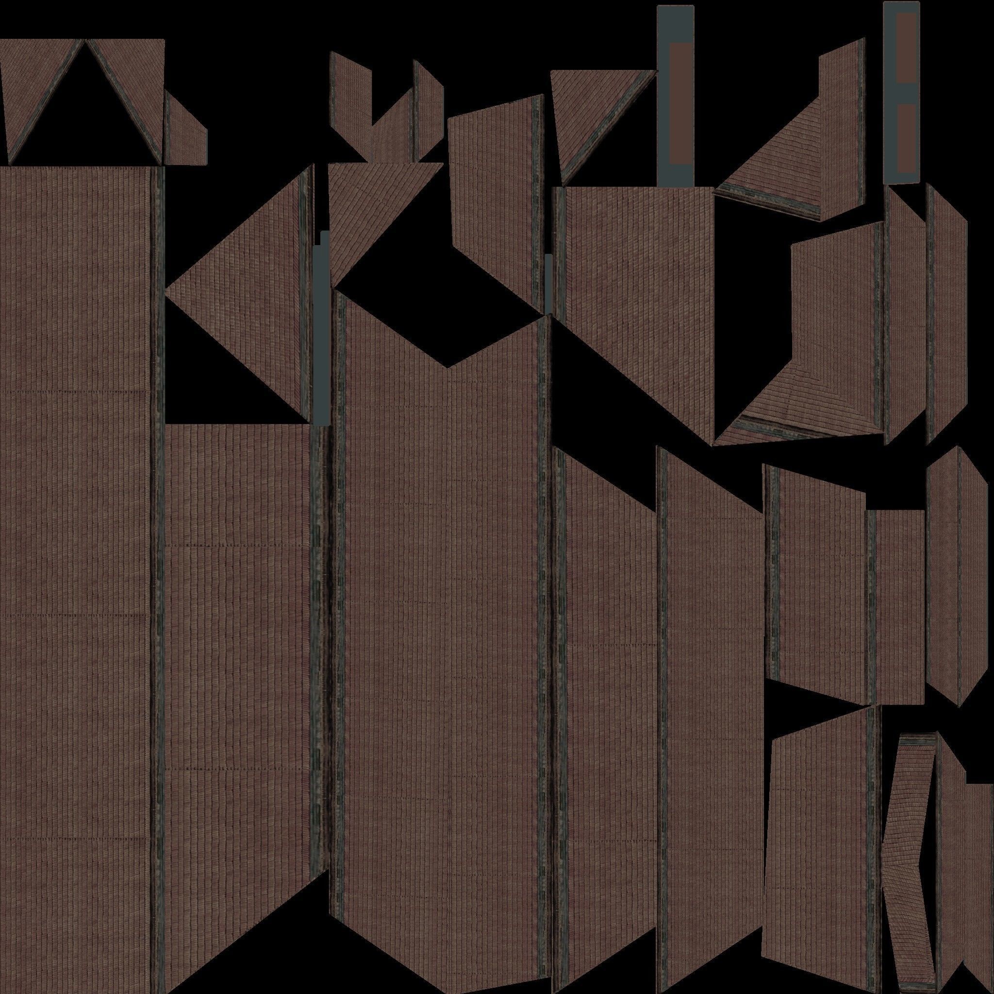 Castle building collection pack 3D model_35