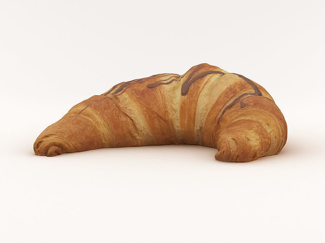 Croissant 002 3D model 7