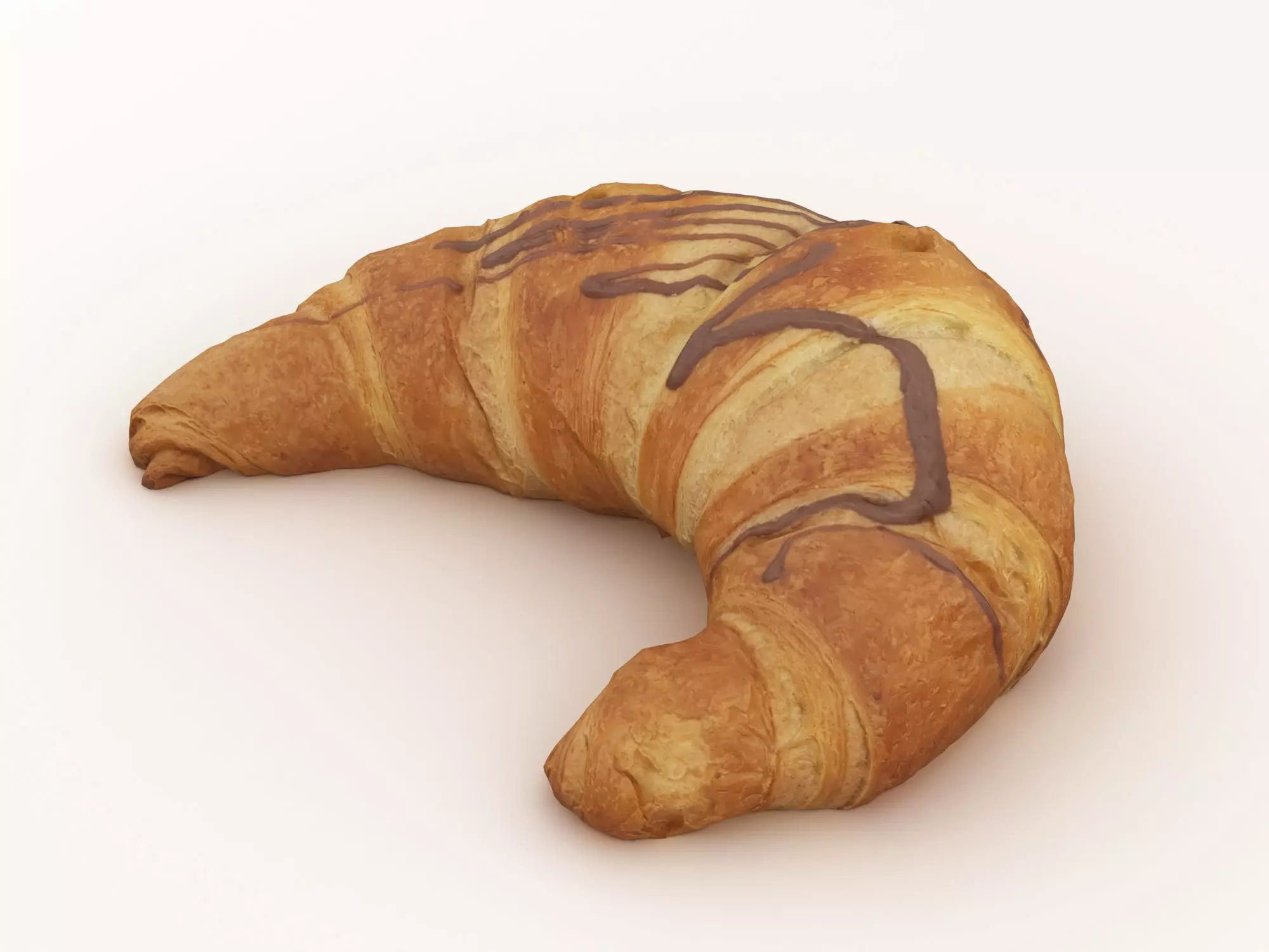 Croissant 002 3D model_0