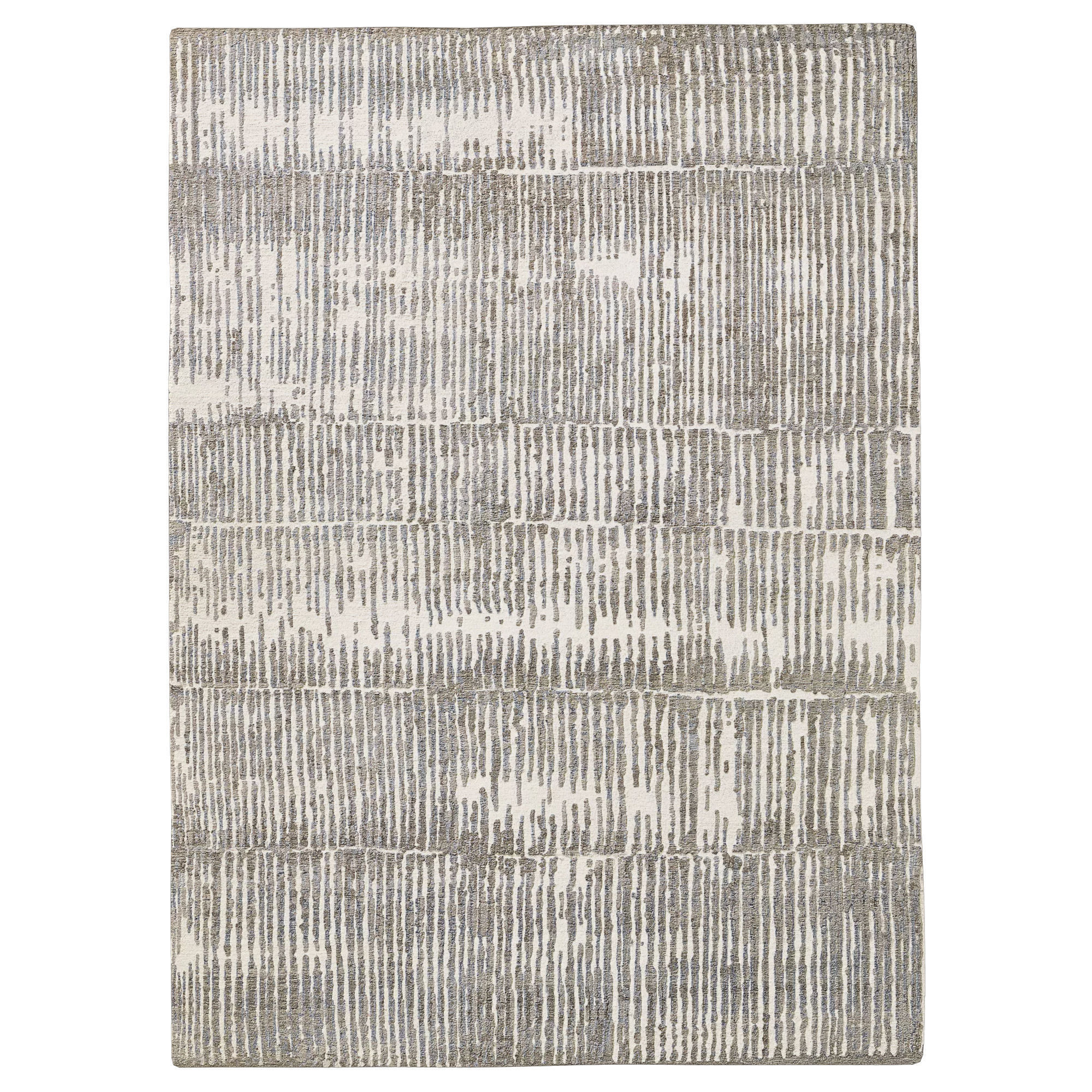 TAARA HAND-KNOTTED WOOL RUG 3D model_5