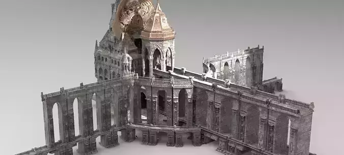 Steampunk Medieval Tower Bridge 1