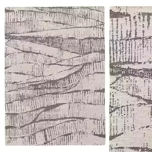 STRATI HAND-KNOTTED WOOL RUG