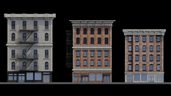 Apartments New York 3D model 7