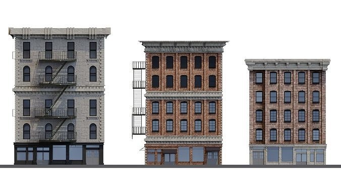 Apartments New York 3D model 3