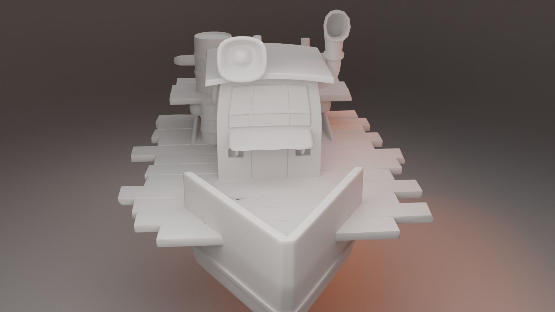 Old Boat 3D model_5