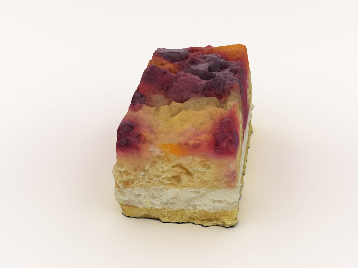 Fruit Cake 3D model_1