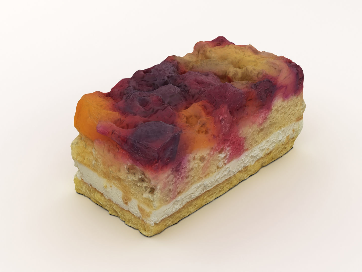 Fruit Cake 3D model_3