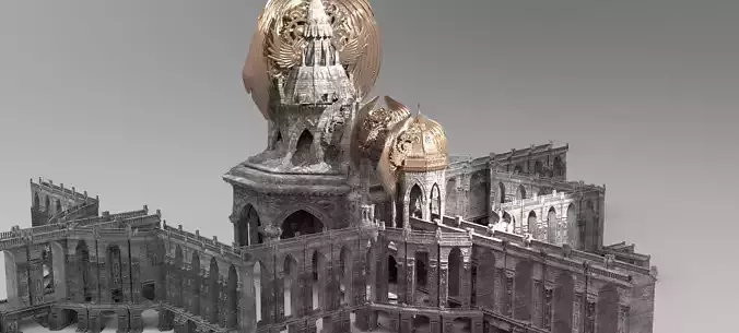 Steampunk Medieval Tower Bridge 3 kit bash