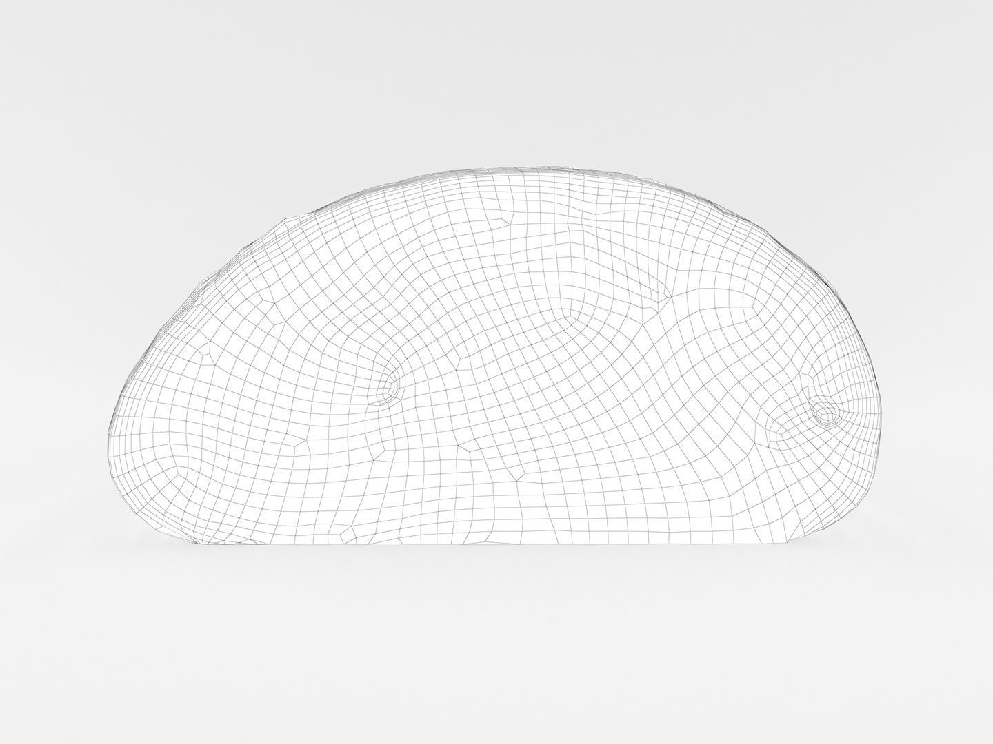 Sliced Bread Loaf 005 3D model_15