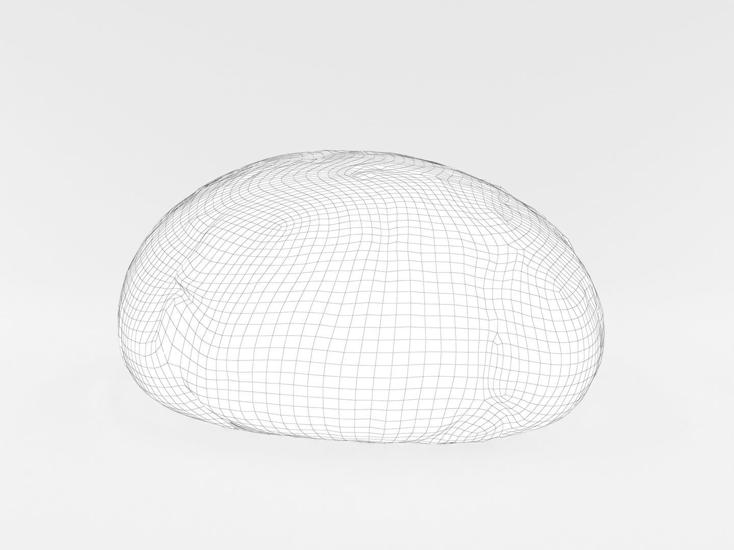 Sliced Bread Loaf 005 3D model_16