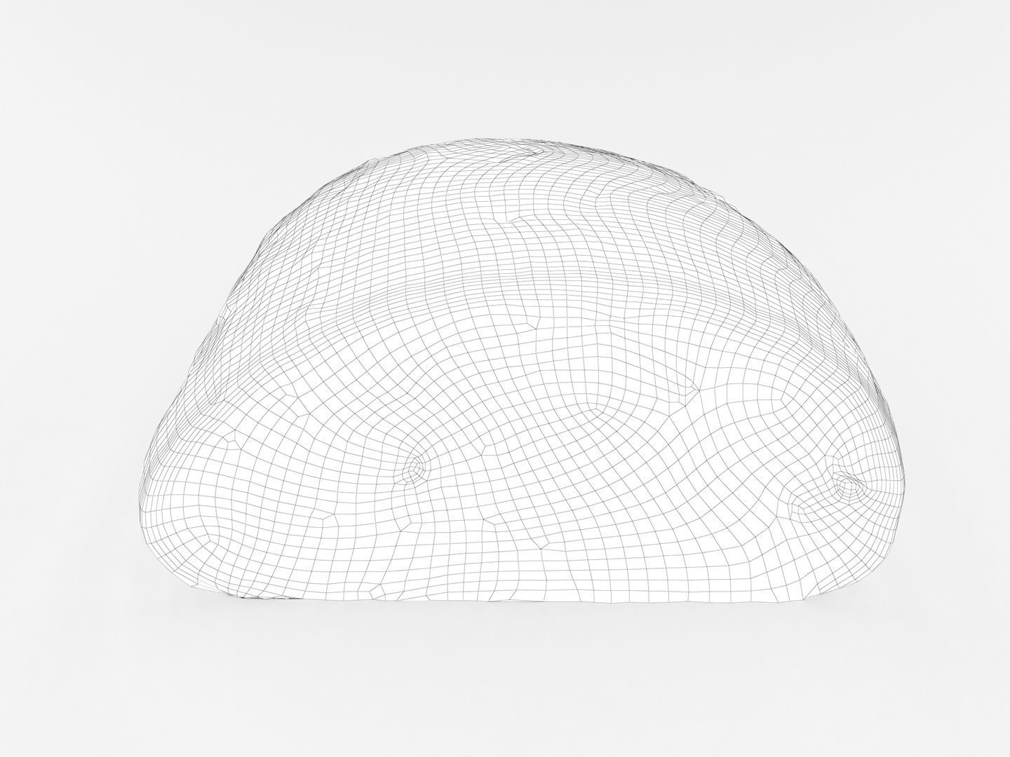 Sliced Bread Loaf 005 3D model_10