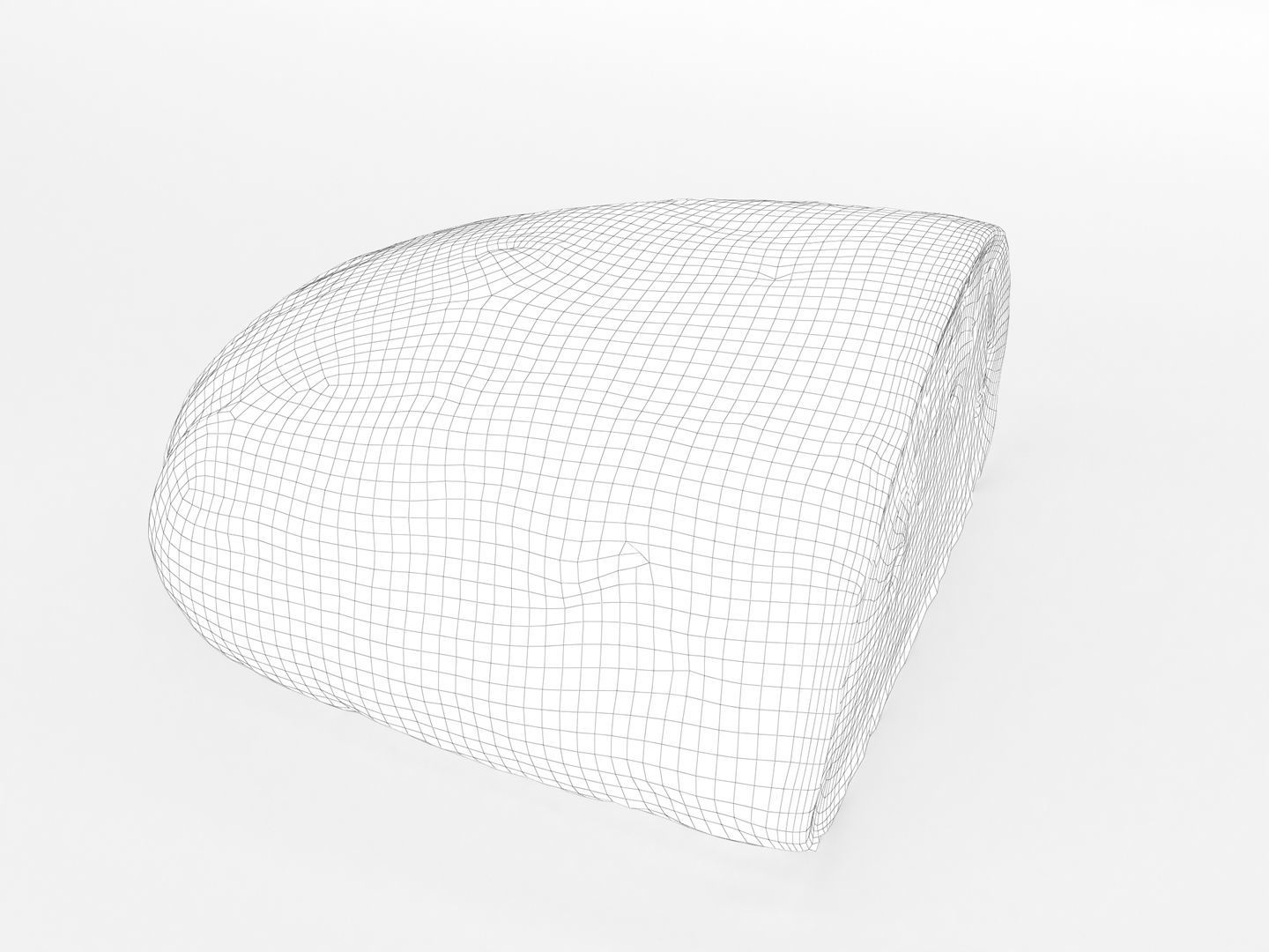 Sliced Bread Loaf 005 3D model_11
