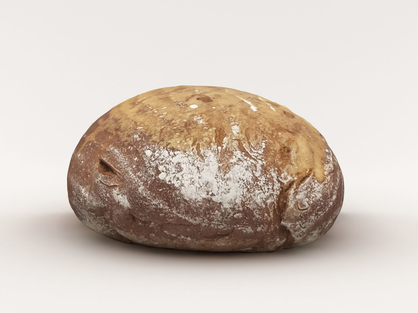 Sliced Bread Loaf 005 3D model_7