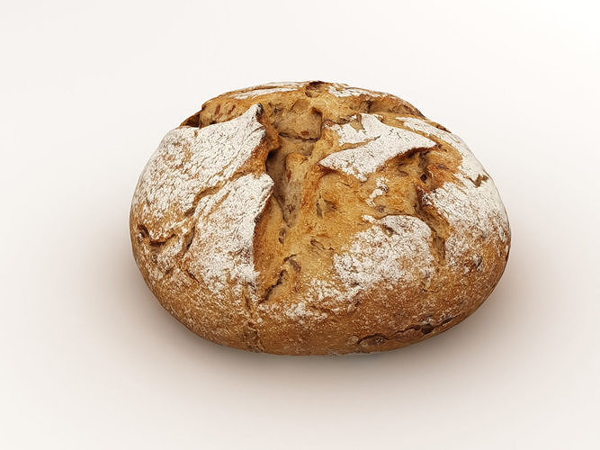 Bread Loaf 004 3D model 5