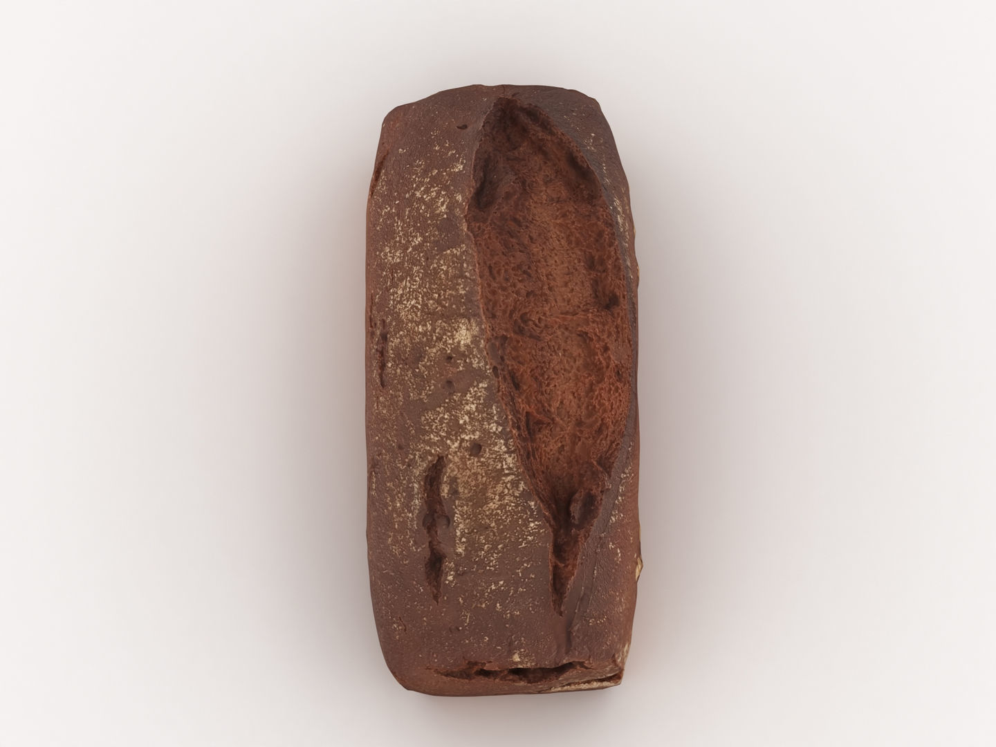 Bread Loaf 002 3D model_8