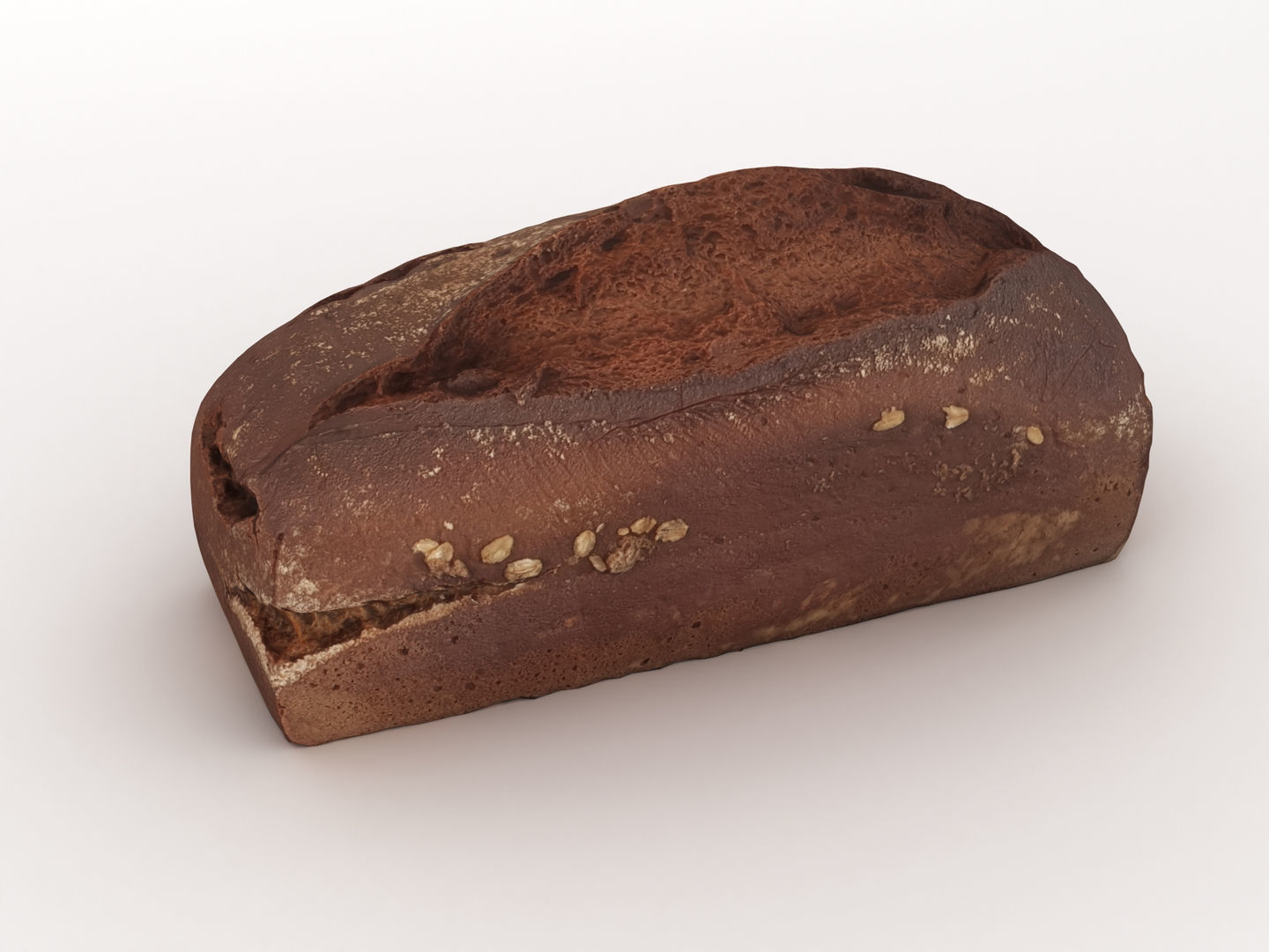 Bread Loaf 002 3D model_5
