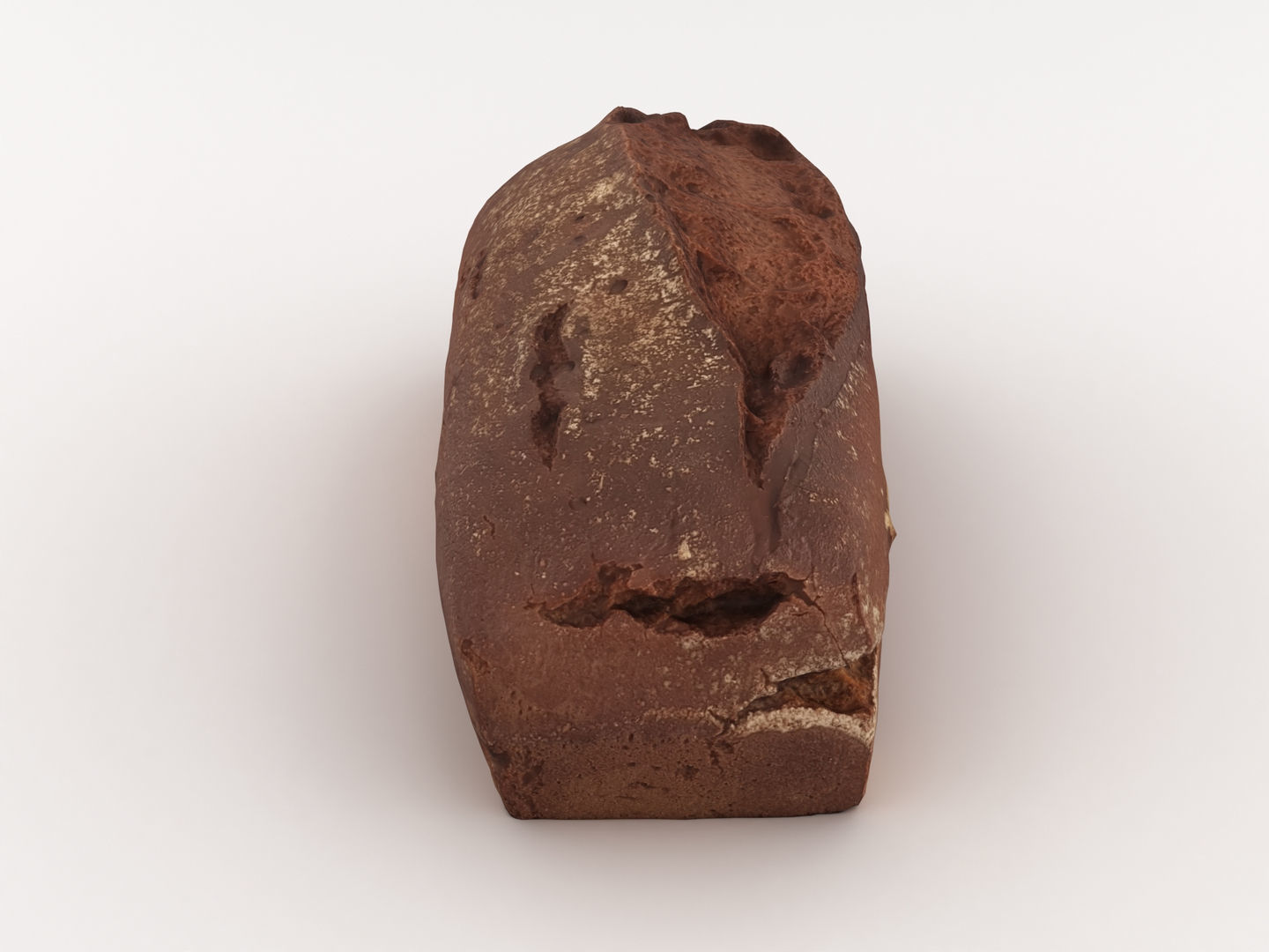 Bread Loaf 002 3D model_1