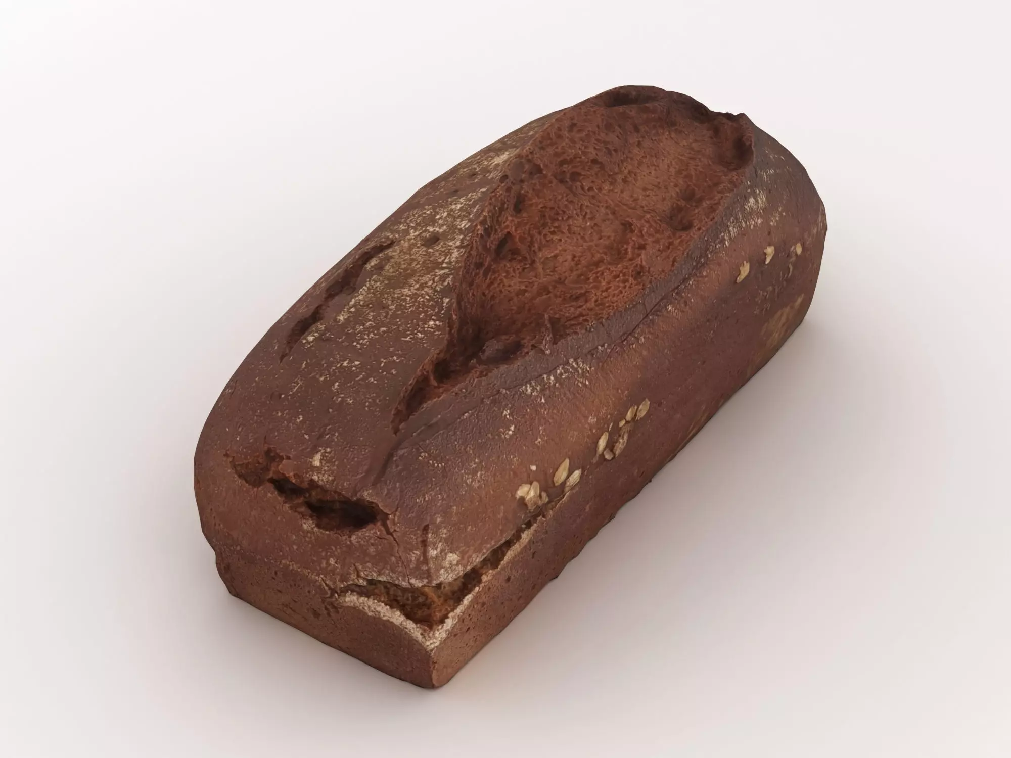 Bread Loaf 002 3D model_0