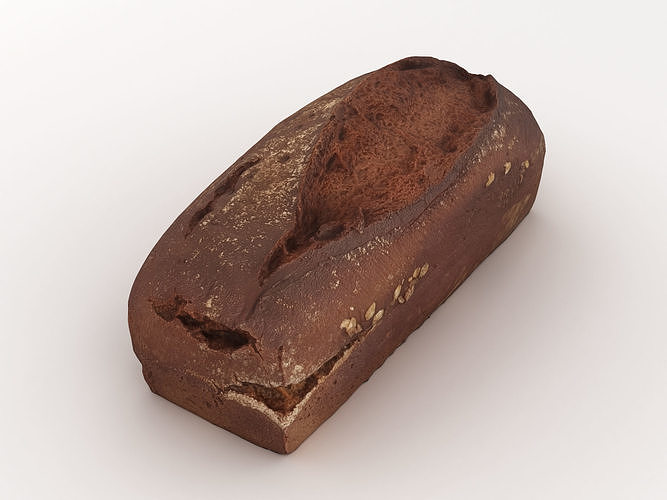 Bread Loaf 002 3D model