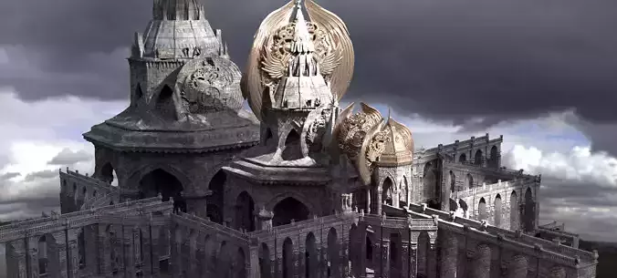 Steampunk Medieval Tower Bridge 4 kit bash