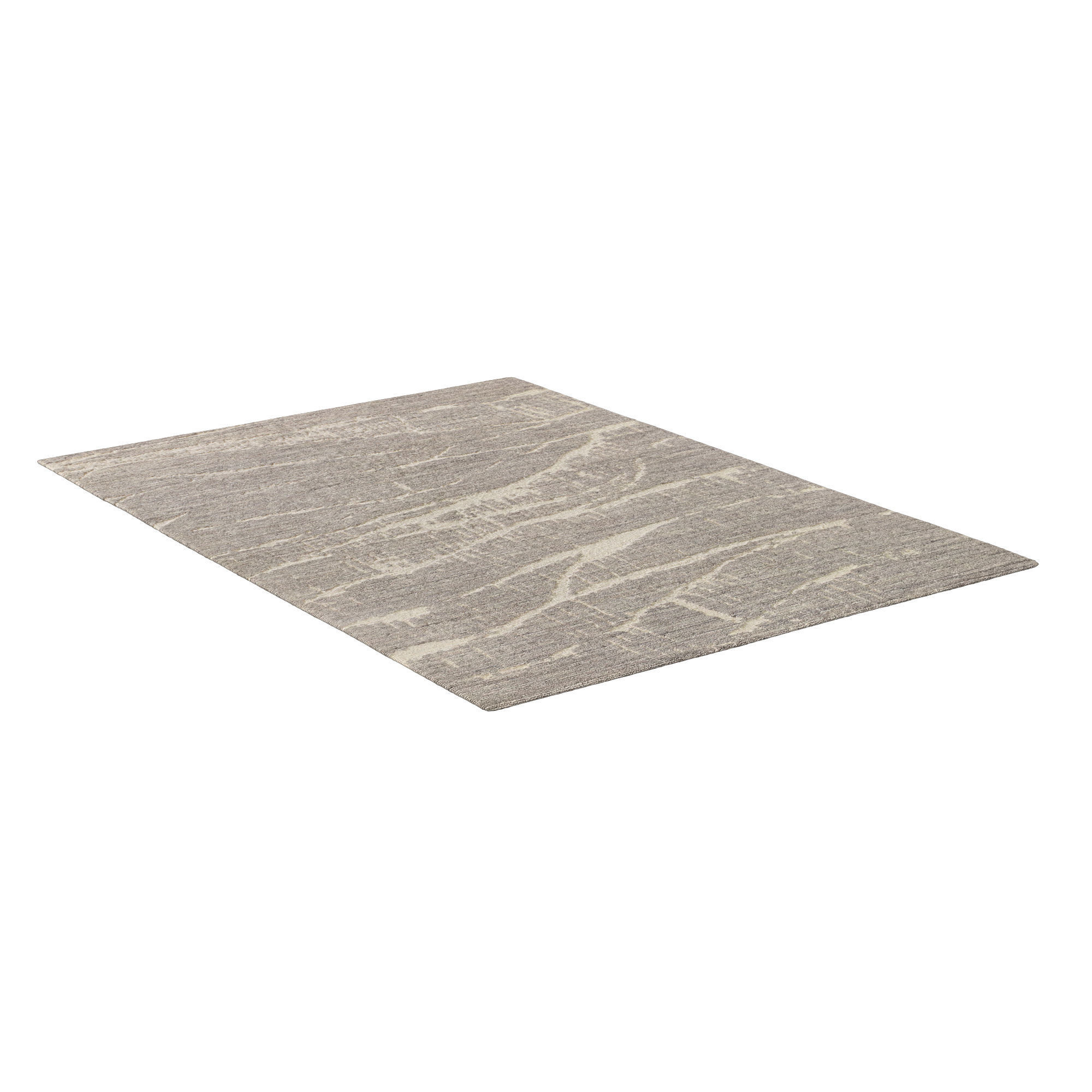 STRATI HAND-KNOTTED WOOL RUG B 3D model_1