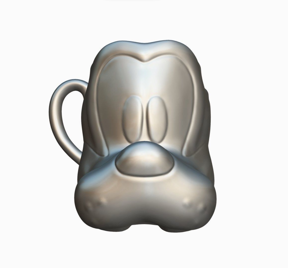 Goofy Mug - 3D Printable 3D print model_11