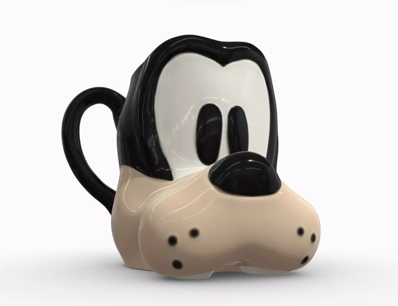 Goofy Mug - 3D Printable 3D print model_0