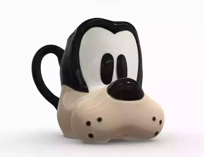 Goofy Mug - 3D Printable 3D print model