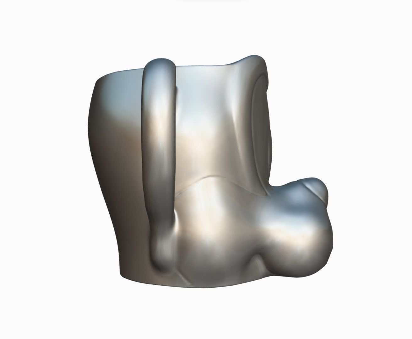 Goofy Mug - 3D Printable 3D print model_8