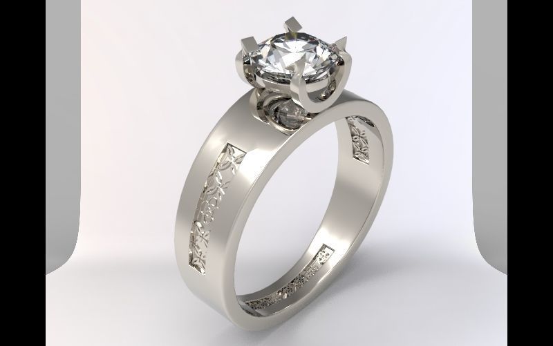 Khmer Diamond Rings 3D print model_1