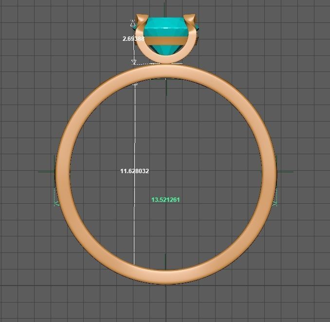 Khmer Diamond Rings 3D print model_6