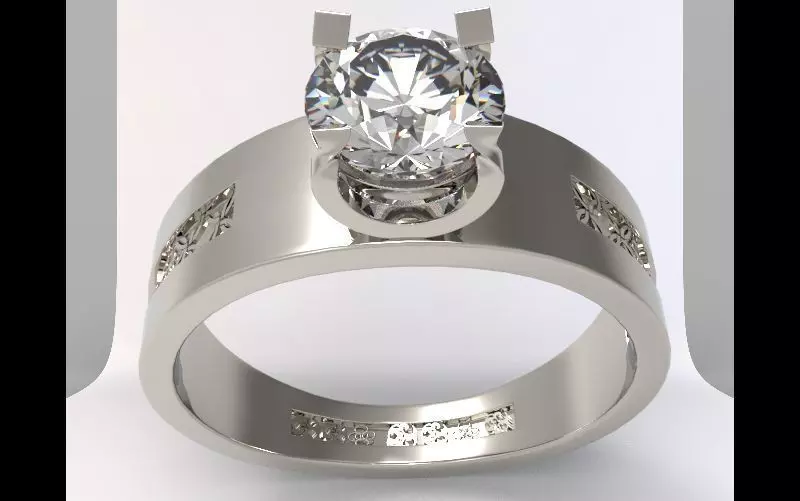 Khmer Diamond Rings 3D print model_0
