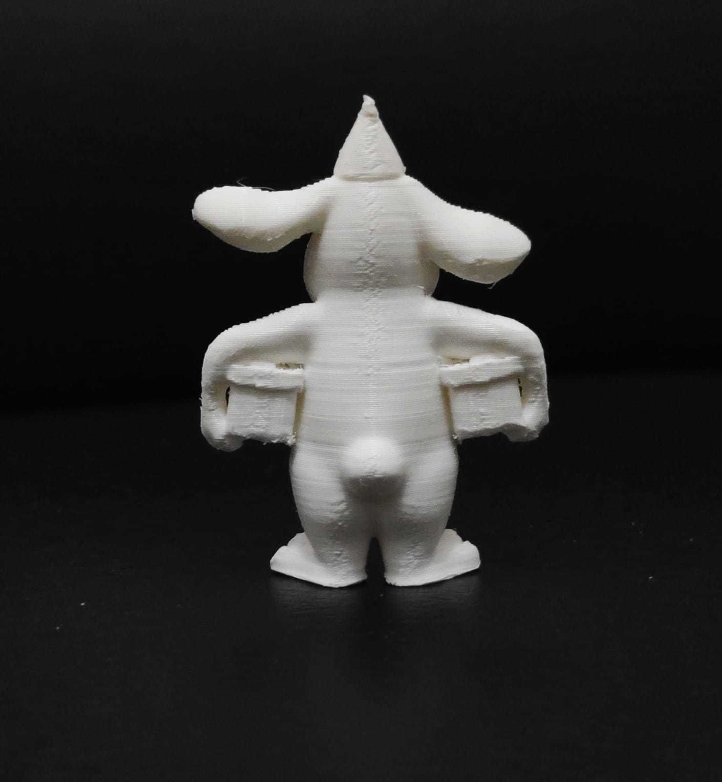 Rabbit Gift 3D print model_7