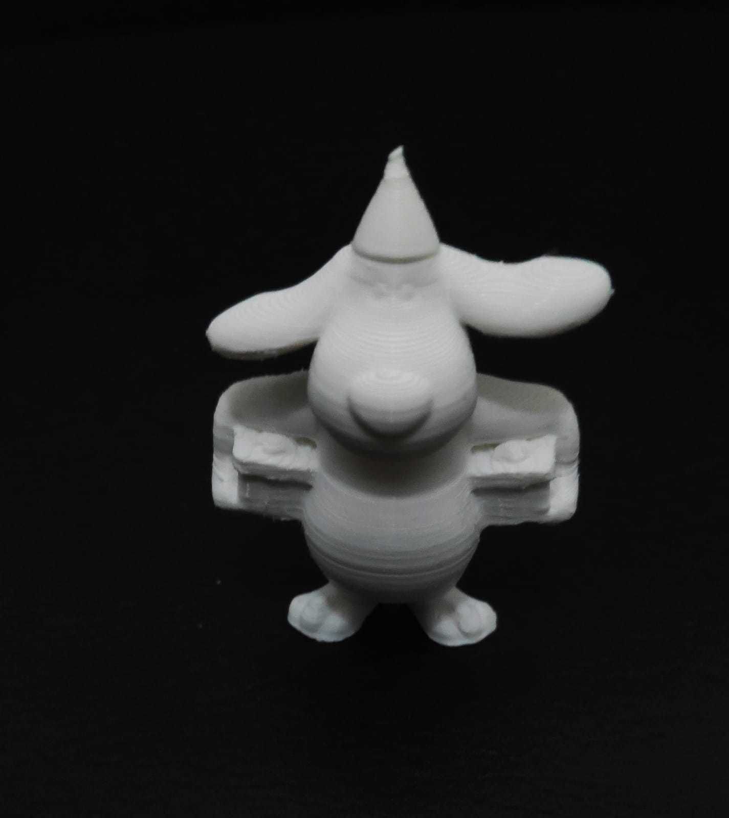 Rabbit Gift 3D print model_12