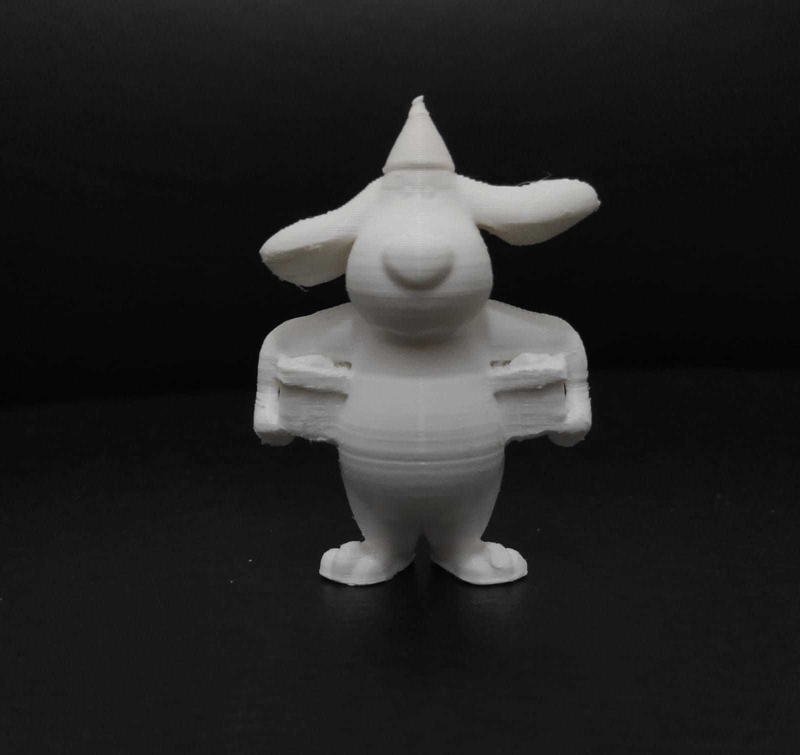 Rabbit Gift 3D print model_11