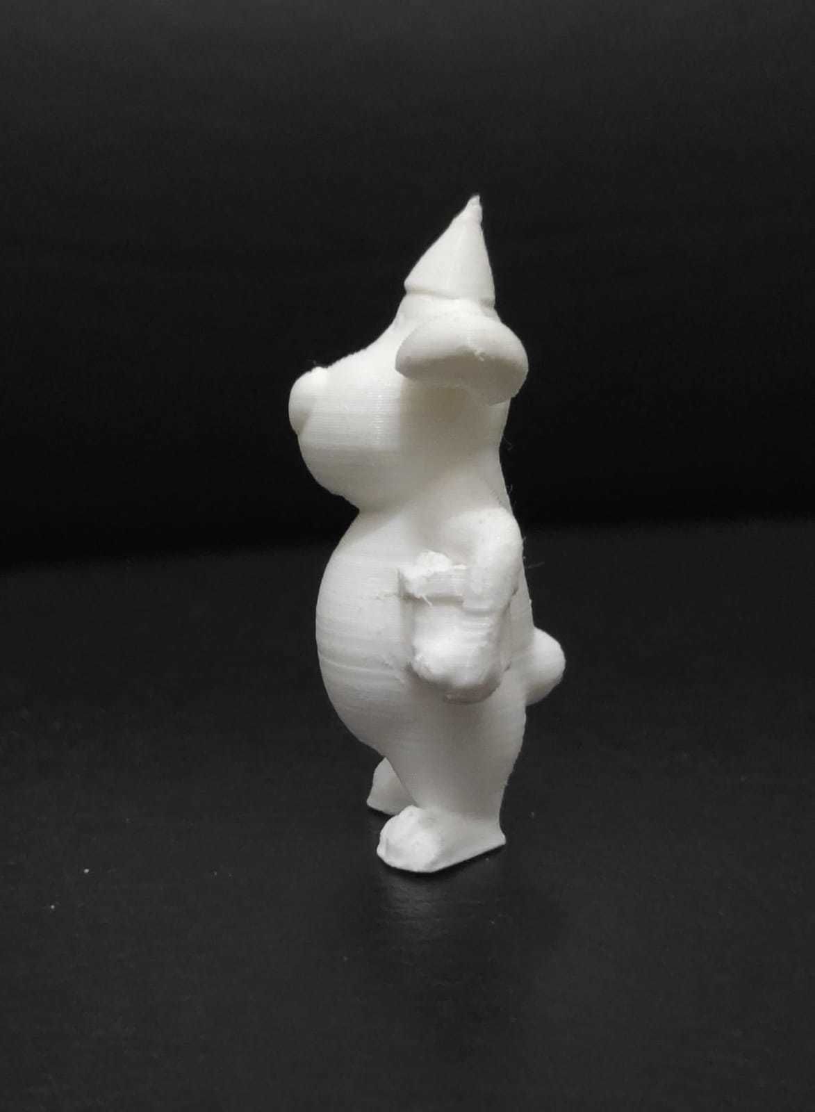 Rabbit Gift 3D print model_9