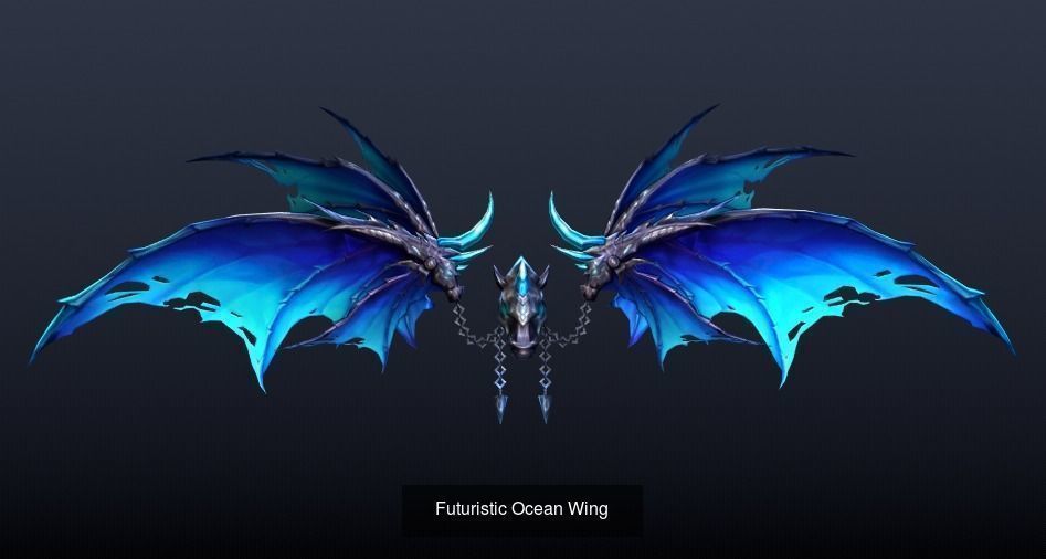 54 pieces Wing Pack 3D Model Collection_55