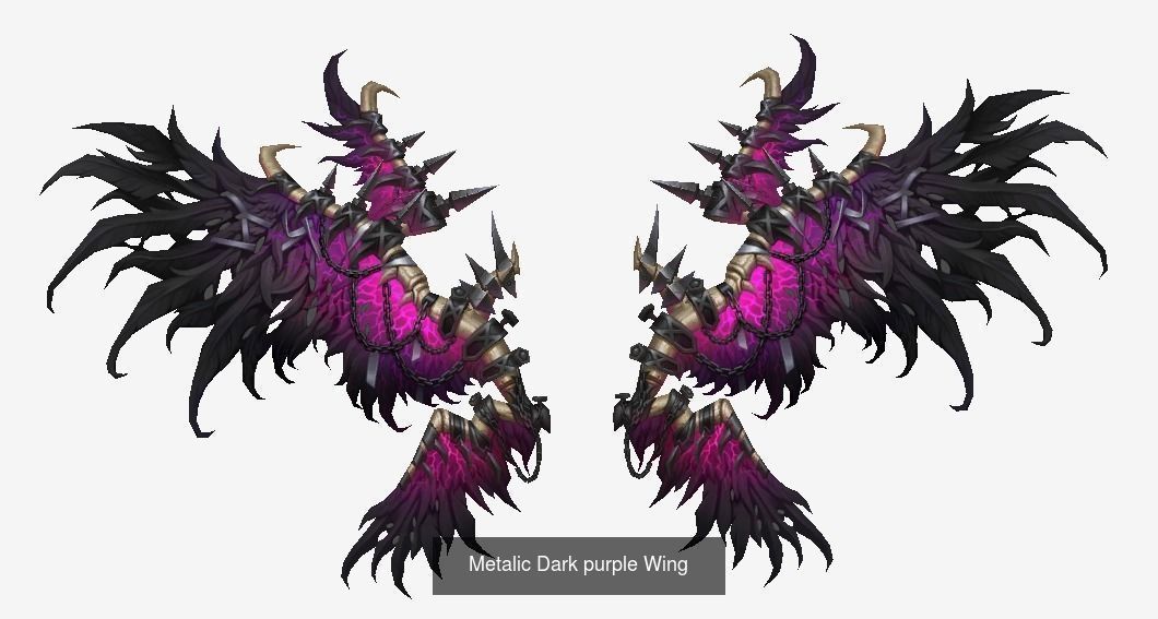 54 pieces Wing Pack 3D Model Collection_13