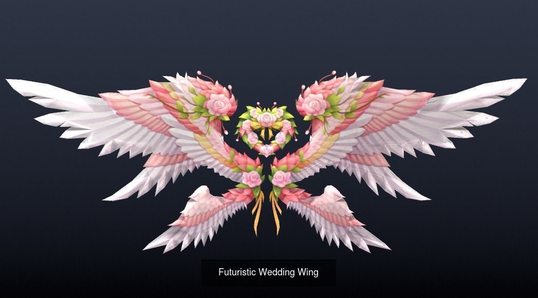 54 pieces Wing Pack 3D Model Collection_50