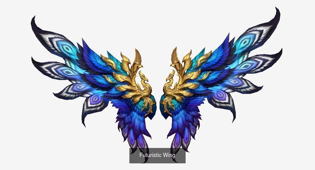 54 pieces Wing Pack 3D Model Collection_9