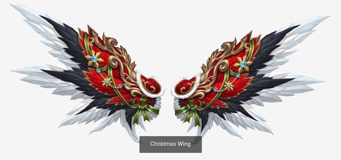 54 pieces Wing Pack 3D Model Collection_18